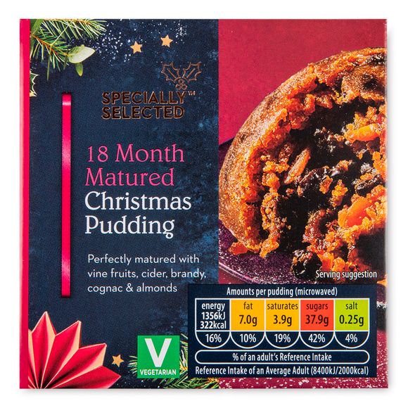 Specially Selected Rich & Fruity Christmas Pudding 100g